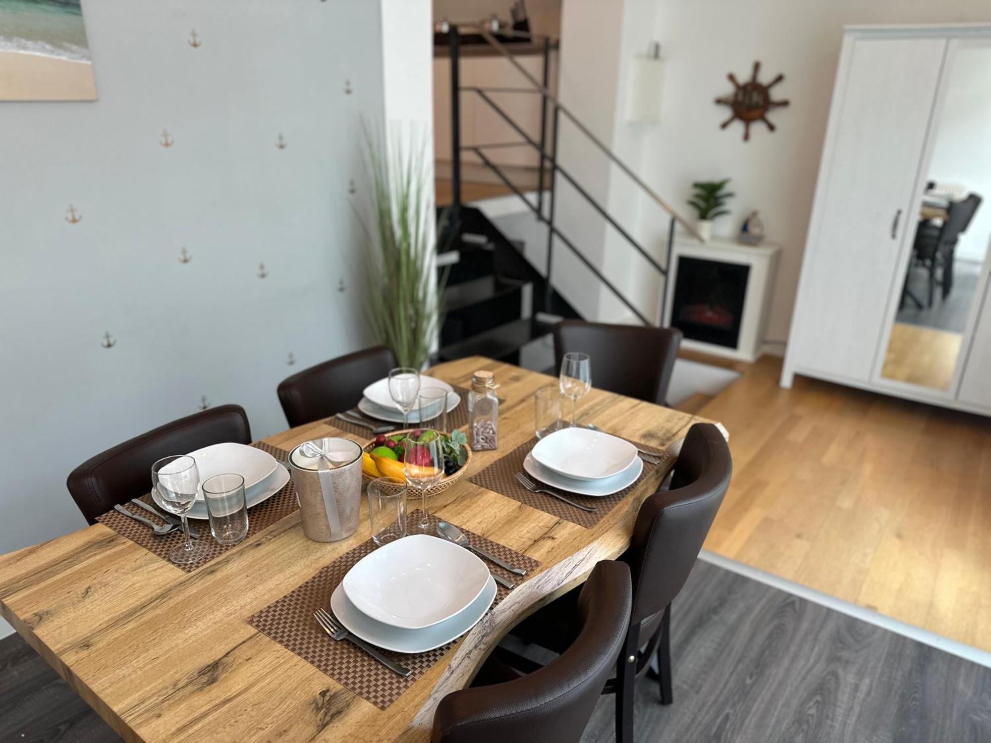 רוסטוק Ferienwohnung Nautica 450M Zum Strand Familienfreundlich מראה חיצוני תמונה