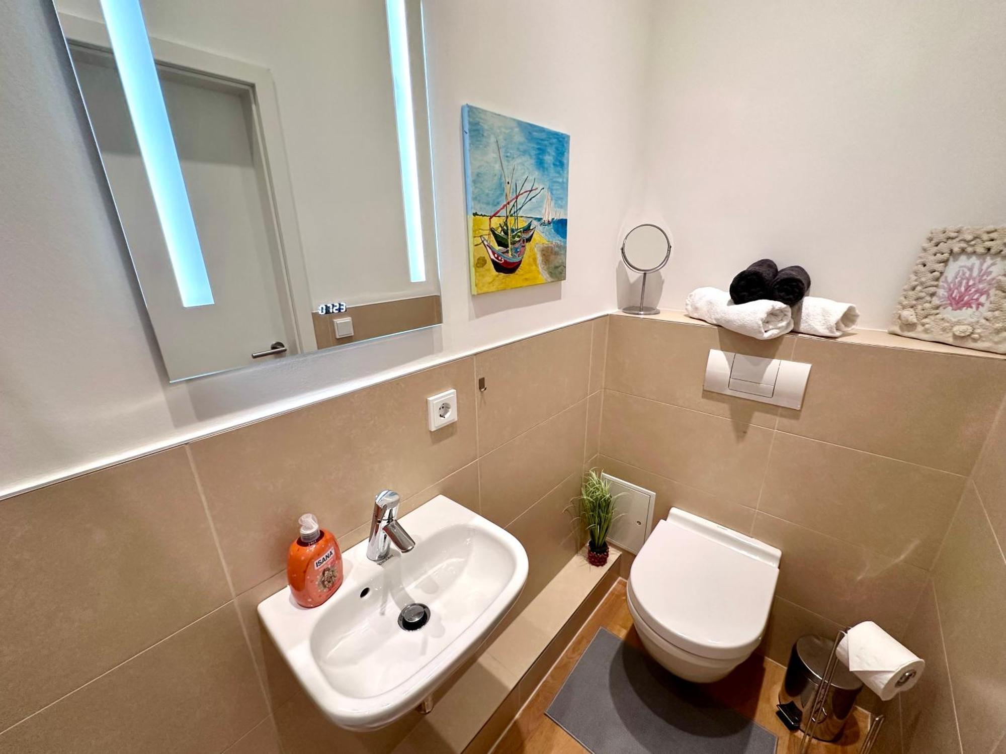 רוסטוק Ferienwohnung Nautica 450M Zum Strand Familienfreundlich מראה חיצוני תמונה